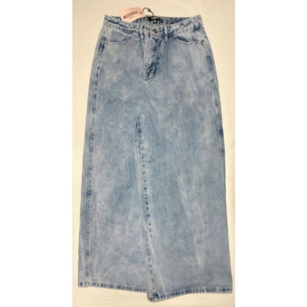 Women's Missguided Petite Baggy Boyfriend Denim Jeans NWT New size 8
